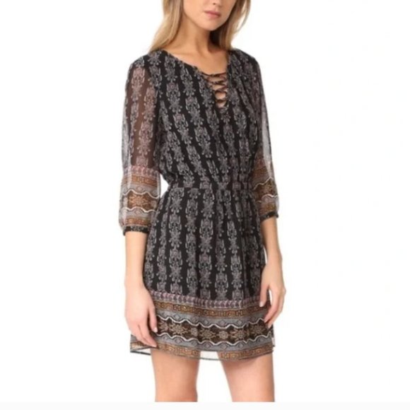 Madewell Dresses & Skirts - Madewell Black Print Dress